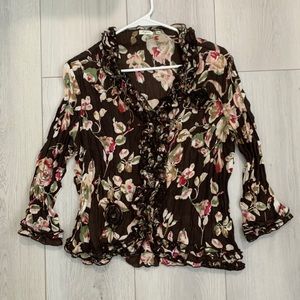 Agora Floral Blouse